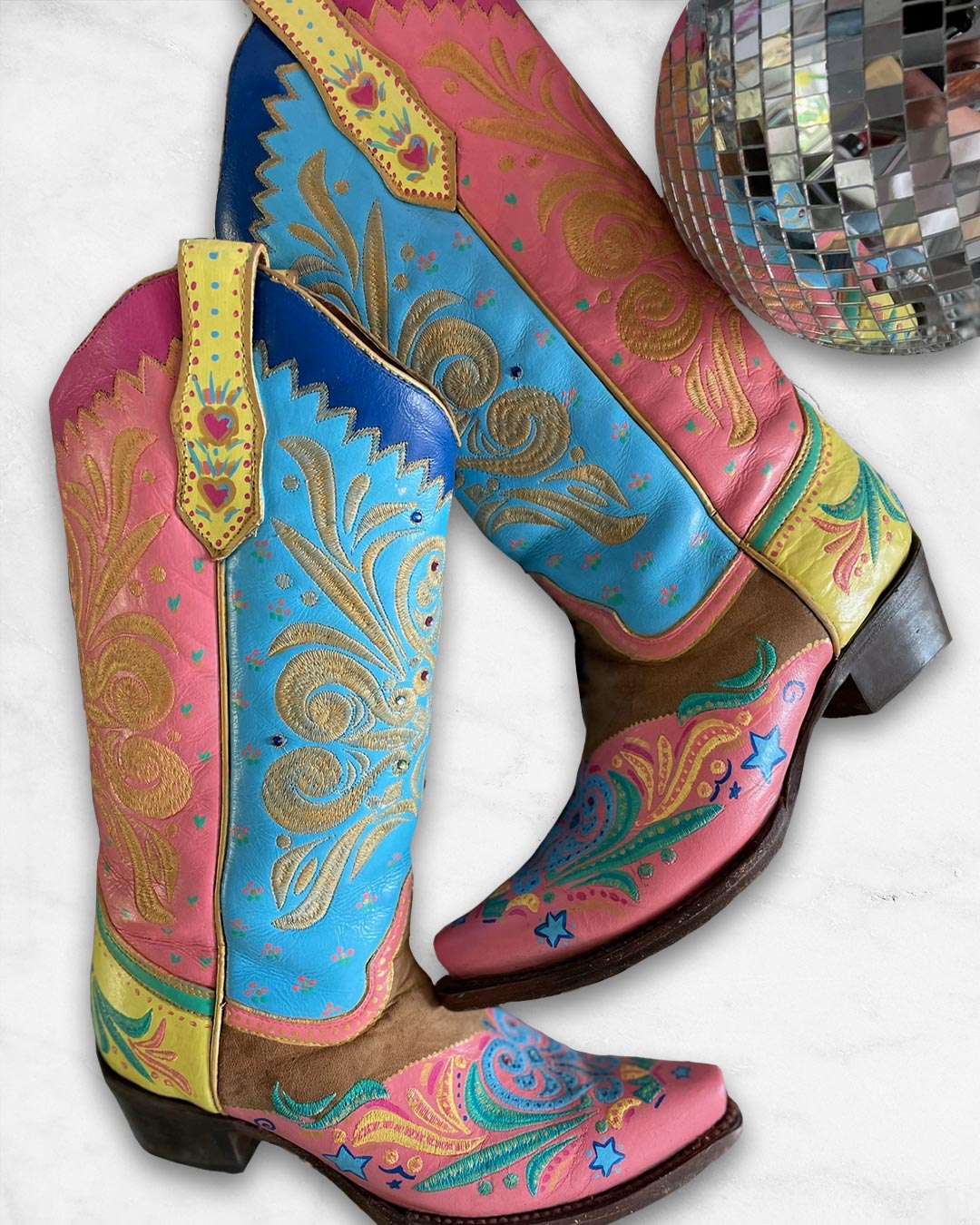 Hand-Painted Custom Cowboyboots