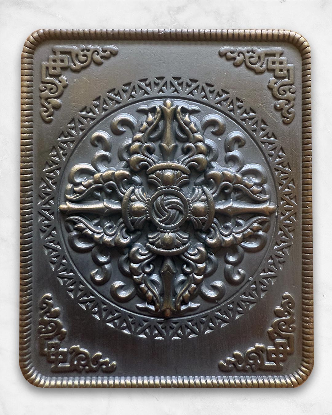 Green Tara - Mini Thangka Necklace