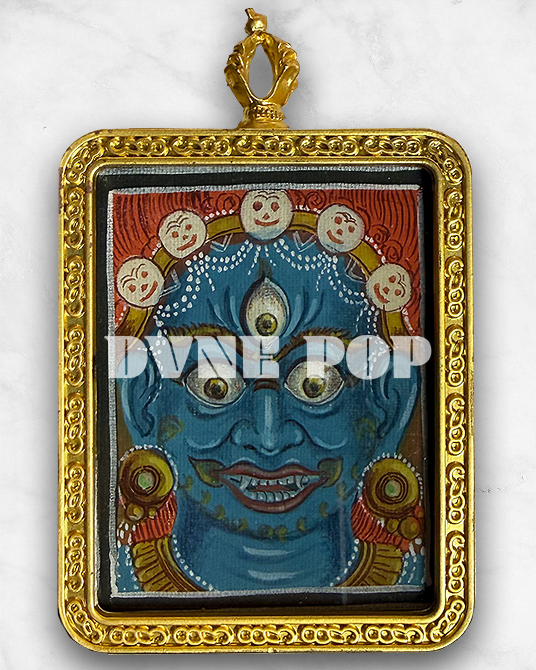 Bairahava - Mini Thangka Anhänger