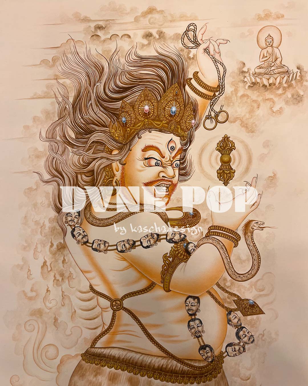 Mahakala - Thangka